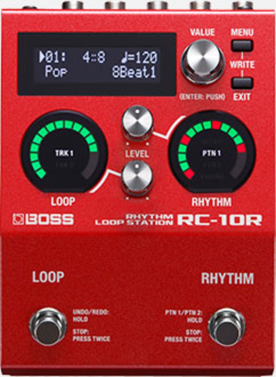 Boss RC-10R Pedal Looper with Rhythm