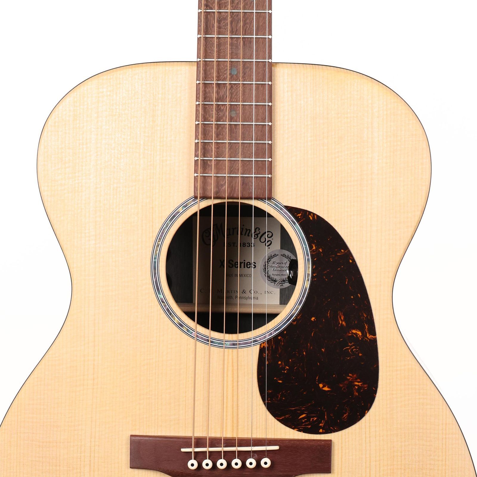 Mint Martin 000-X2E Acoustic-Electric Brazilian Rosewood Natural - Image 6