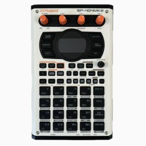 ROLAND SP-404MKII W/ SOFT SHELL CASE AND CUSTOM WHITE SHELL : USED : [DETROIT MODULAR]