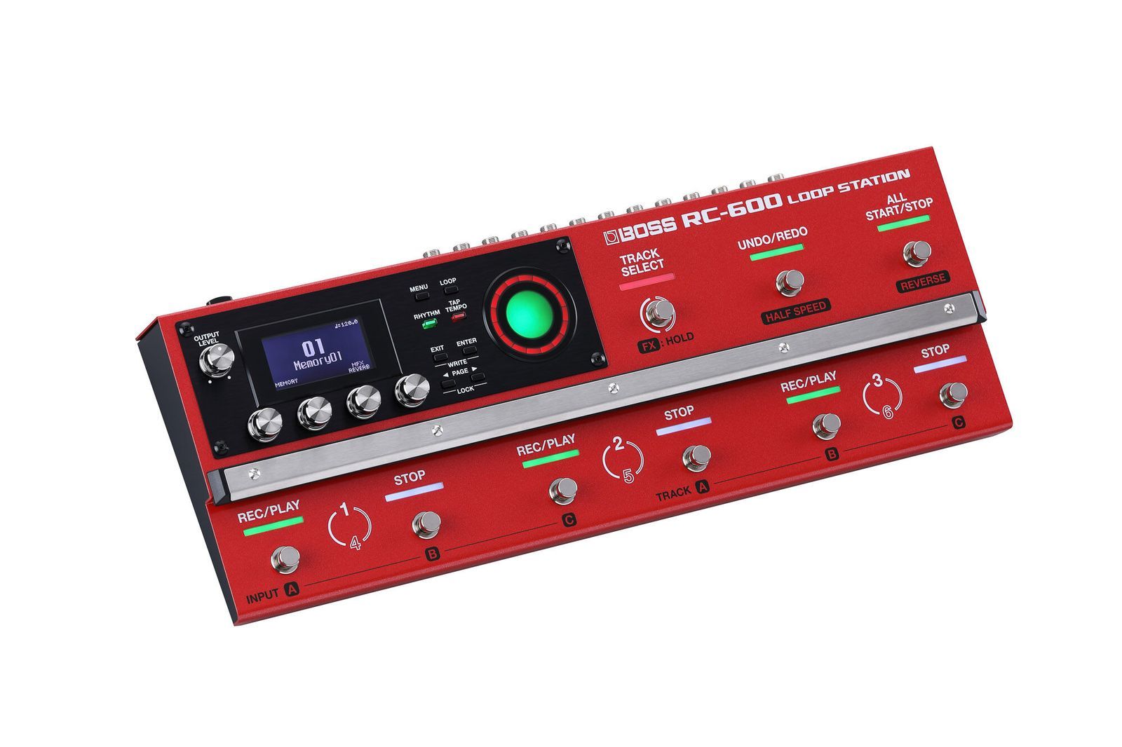 Boss RC-600 Loop Station 2024 - Red - Image 3