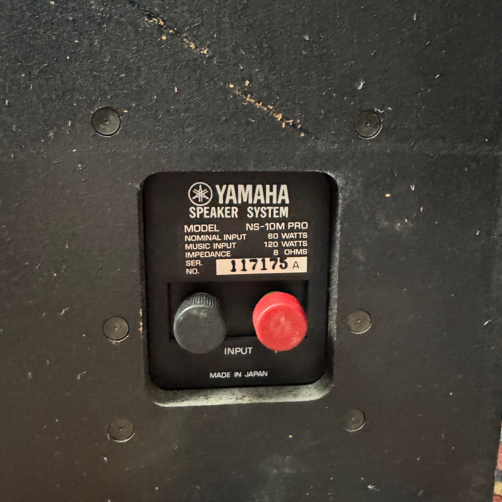 Yamaha NS-10M PRO 100w Solid Wood Cabinet - 1987-1995 - Image 7