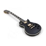 Epiphone Les Paul Custom Electric Guitar Regular Ebony