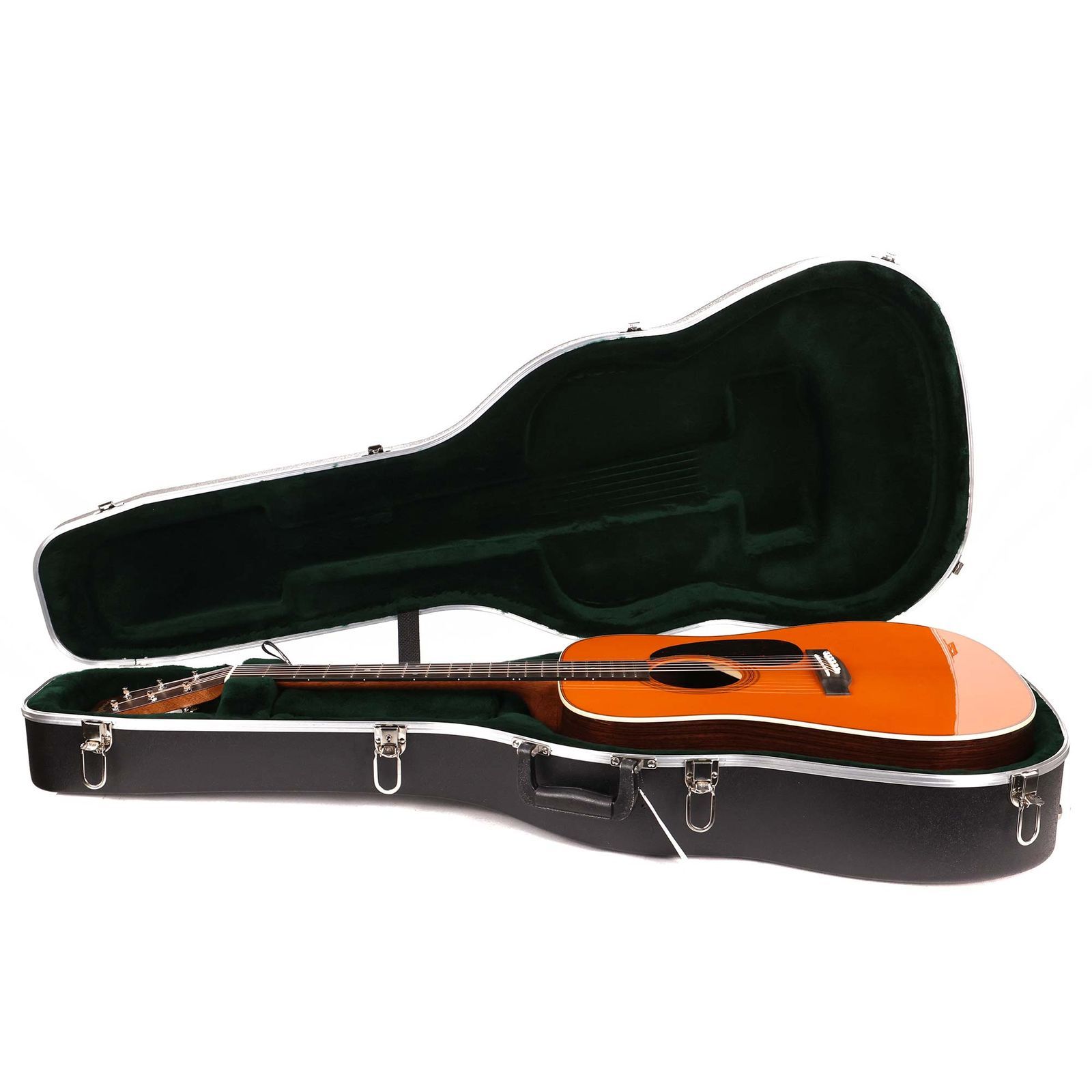 Martin Custom Shop Dreadnought Style 28 Music Zoo Exclusive Vintage Tangerine - Image 9