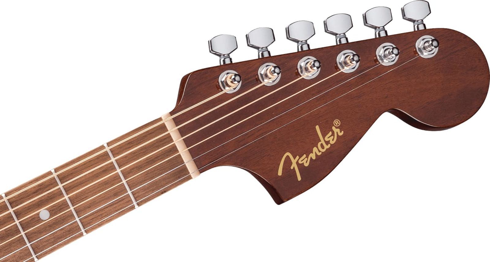 Fender - California Standard Monterey E - Acoustic-Electric Guitar - Sapele Top - Natural Sapele - Image 3