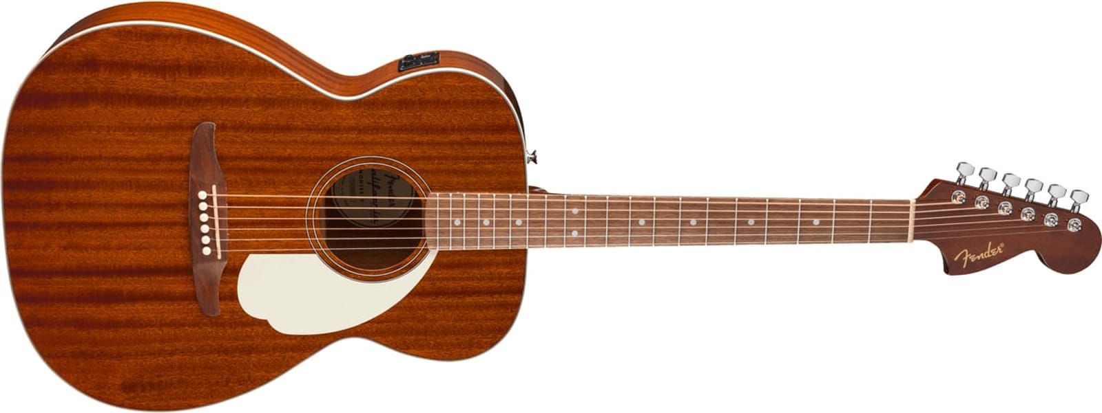 Fender - California Standard Monterey E - Acoustic-Electric Guitar - Sapele Top - Natural Sapele - Image 4