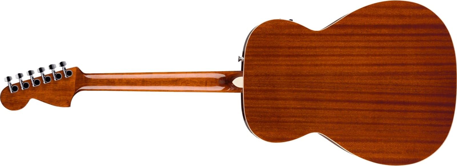 Fender - California Standard Monterey E - Acoustic-Electric Guitar - Sapele Top - Natural Sapele - Image 5