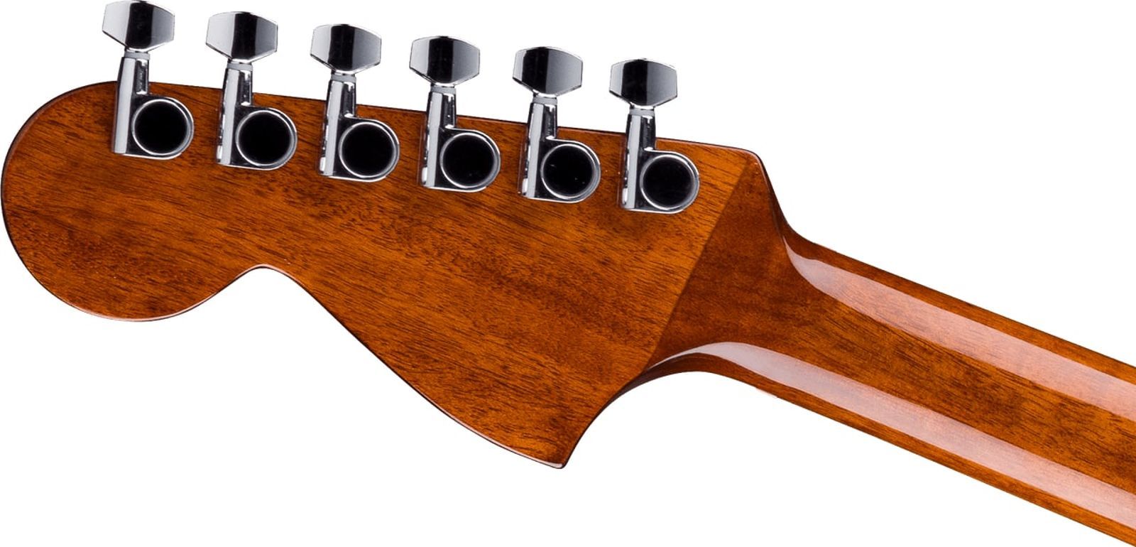 Fender - California Standard Monterey E - Acoustic-Electric Guitar - Sapele Top - Natural Sapele - Image 6