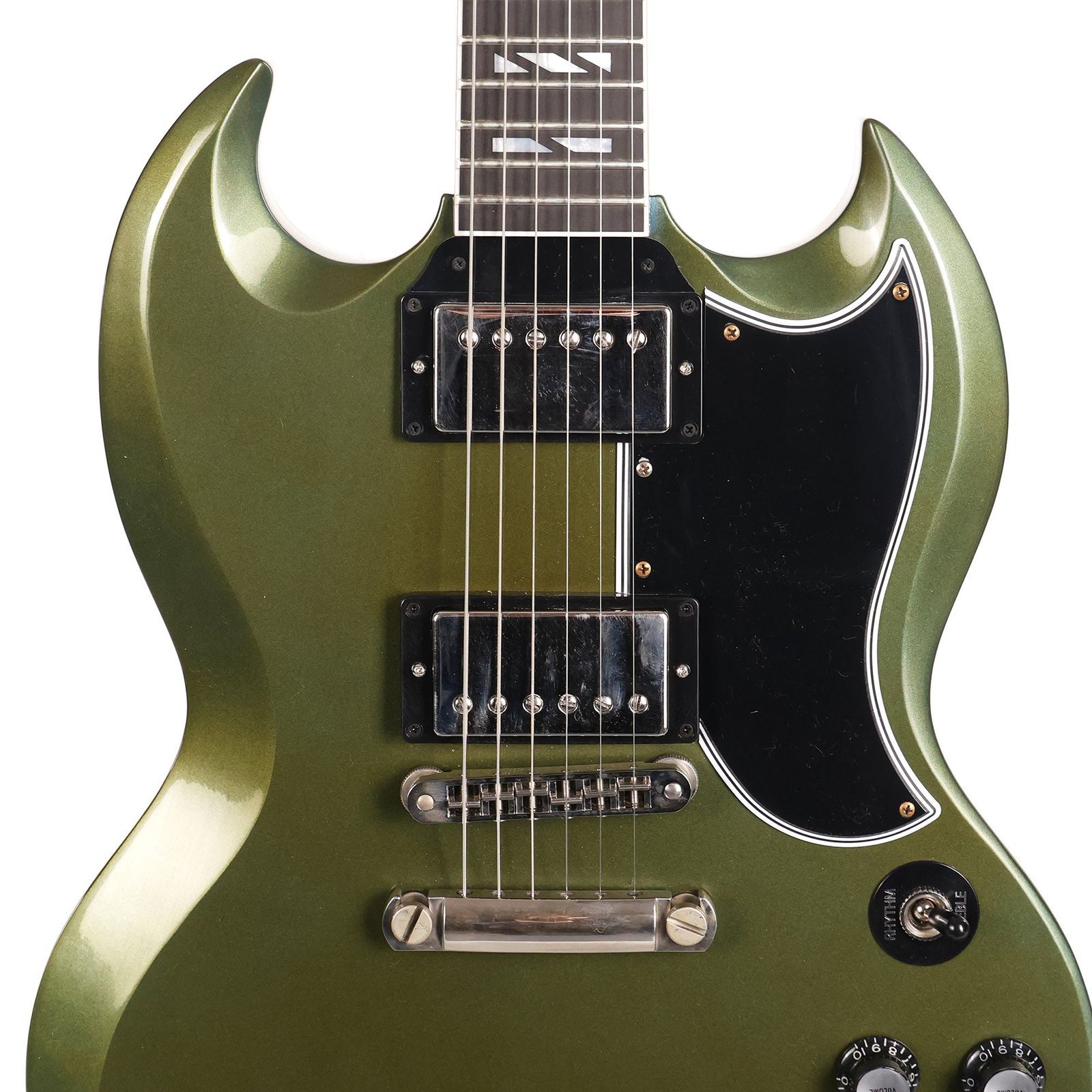 Gibson Custom Shop SG Custom Made 2 Measure VOS Heavy Antique Pelham Blue - Image 4