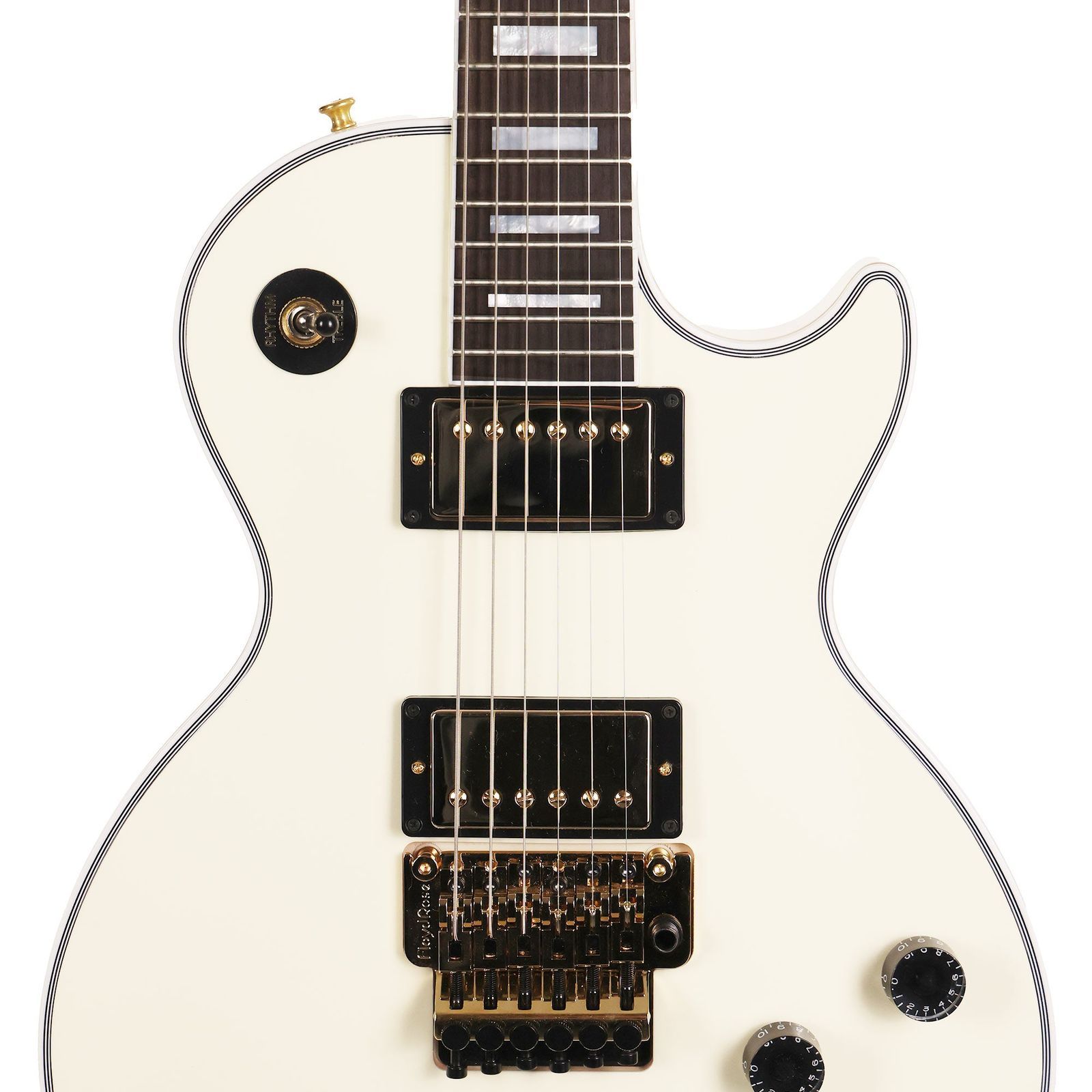 Gibson Custom Shop Les Paul Custom Axcess Made 2 Measure Classic White - Image 4
