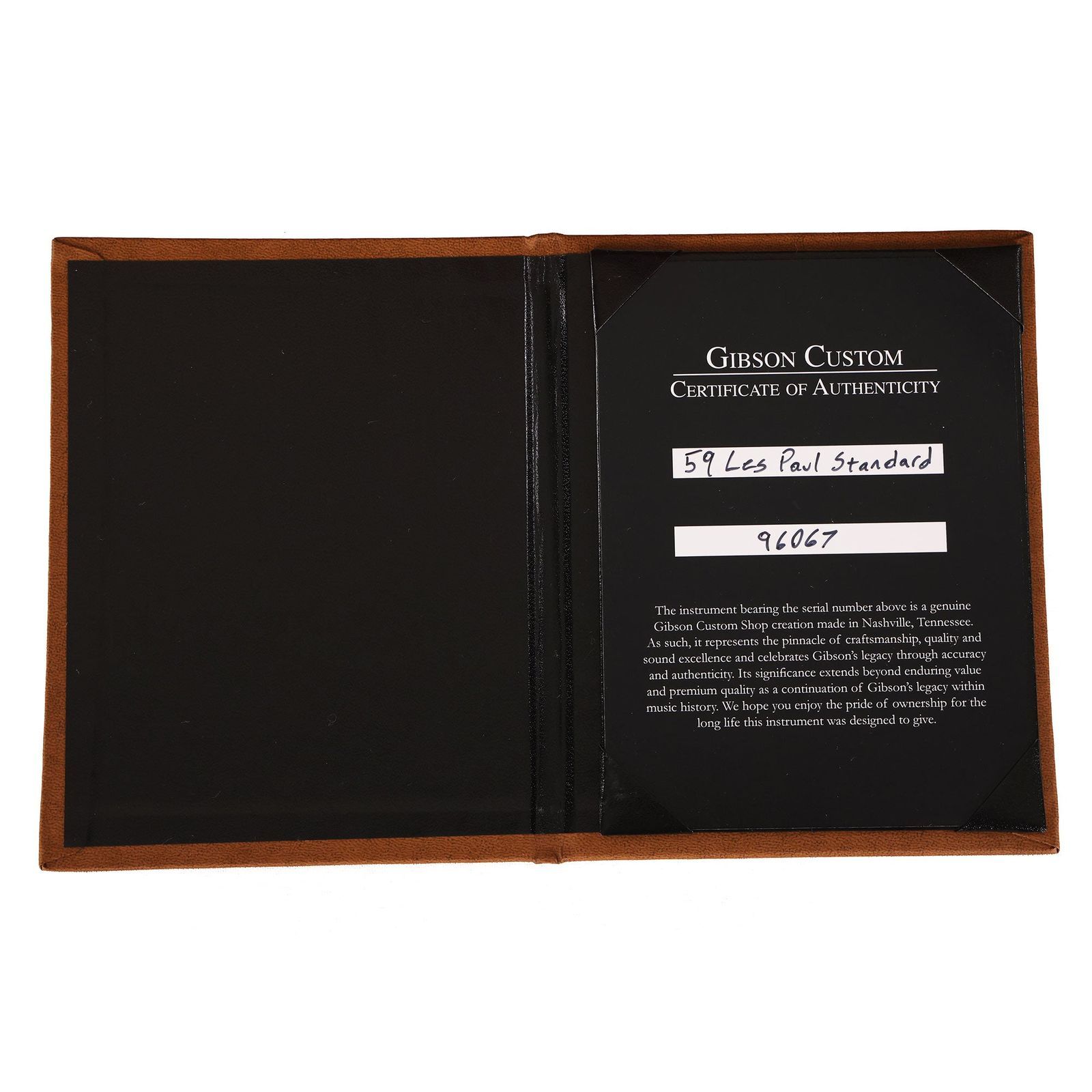 Gibson Custom Shop 1959 Les Paul Reissue Made 2 Measure Slow Iced Tea Fade VOS - Image 12