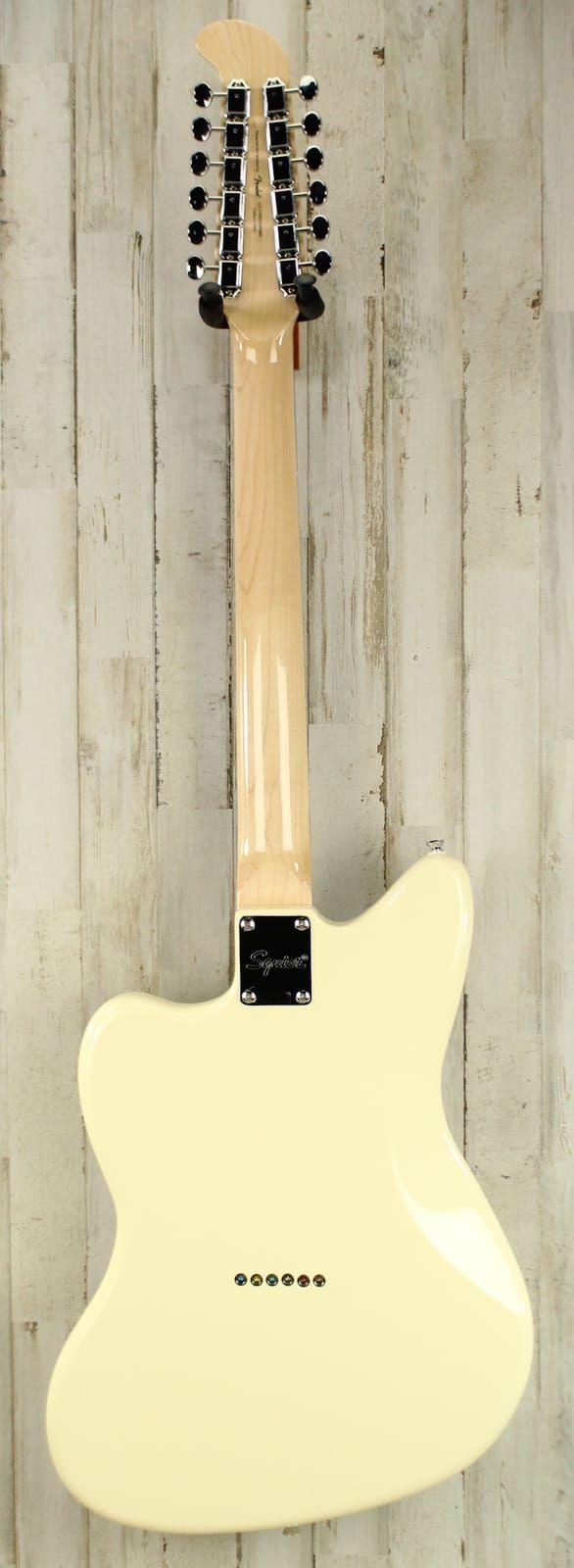 DEMO Squier Paranormal Jazzmaster XII - Olympic White (435) - Image 3