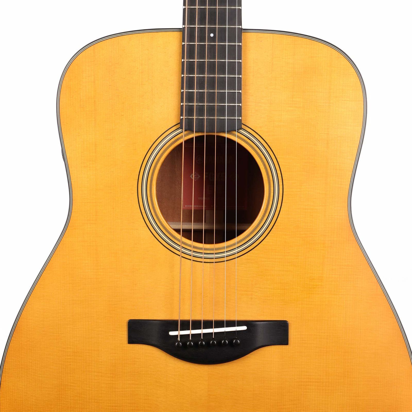 Yamaha Red Label FGX5 Acoustic-Electric Natural Used - Image 13