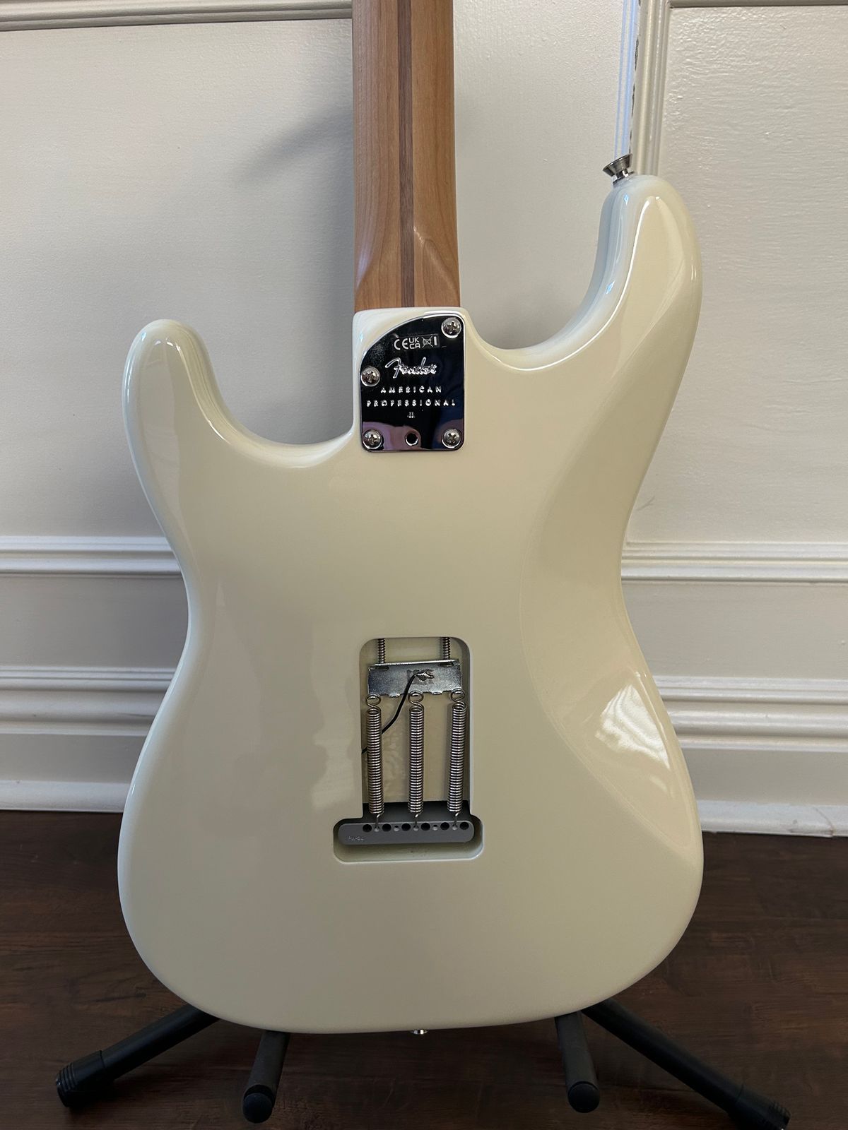 Fender American Professional II Stratocaster with Rosewood Fretboard 2020 - Present - Olympic White - Image 6