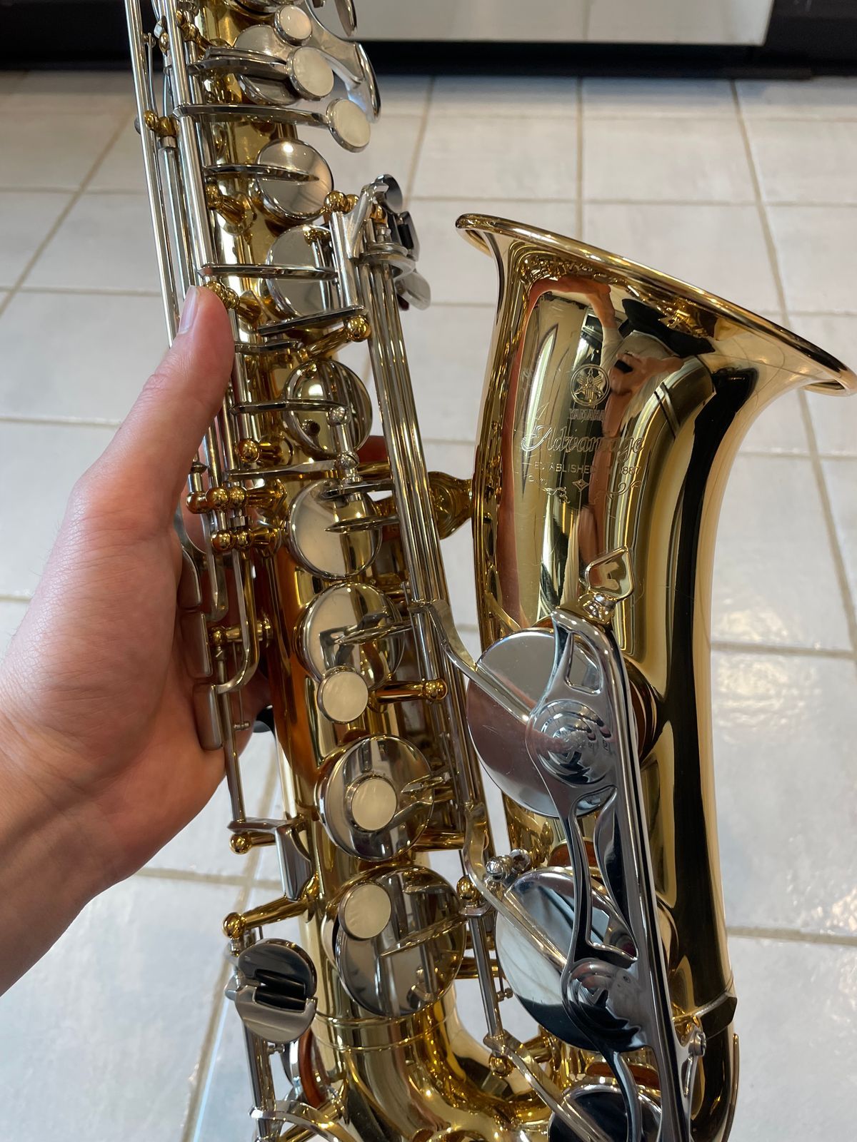 Immaculate Yamaha YAS-200ADII Alto Saxophone (Serviced and Ready to Play) - Image 2