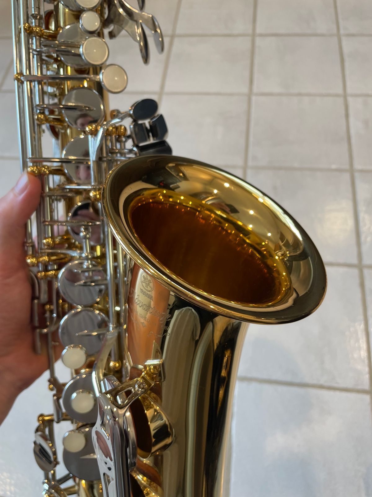 Immaculate Yamaha YAS-200ADII Alto Saxophone (Serviced and Ready to Play) - Image 7
