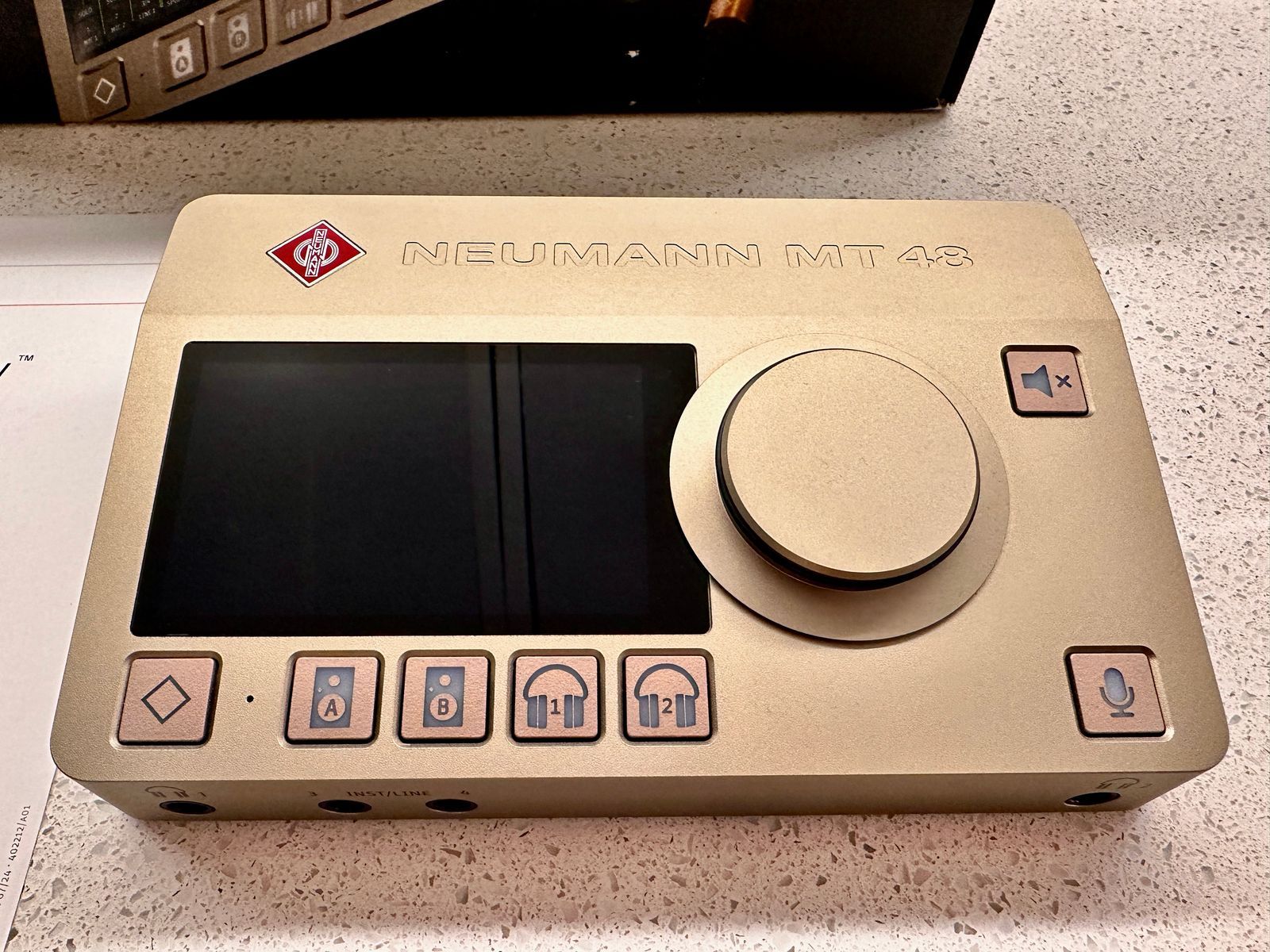 Neumann MT48 Dante 4-Channel USB-C Audio Interface 2023 - Present - Nickel - Image 3