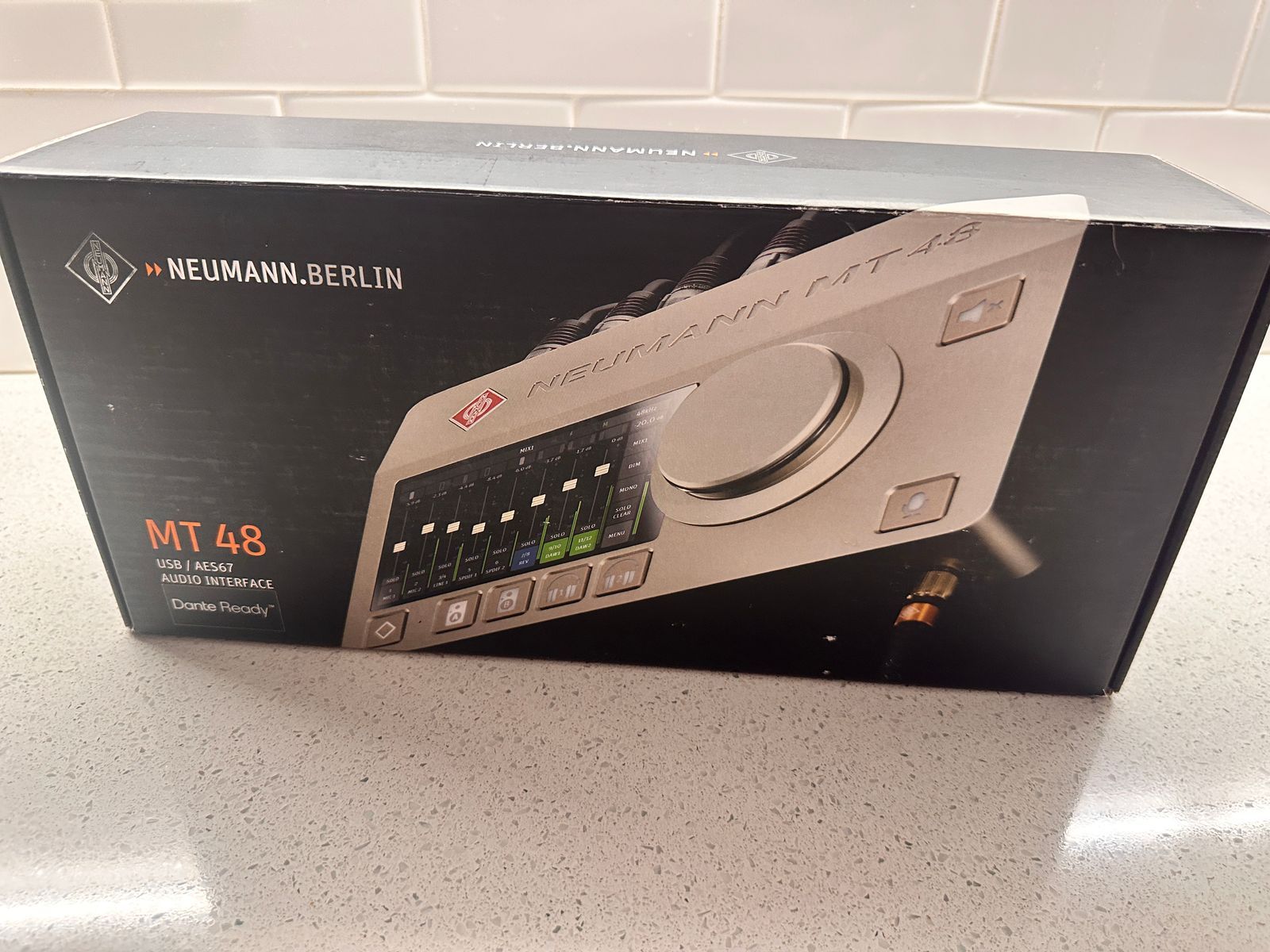 Neumann MT48 Dante 4-Channel USB-C Audio Interface 2023 - Present - Nickel - Image 8