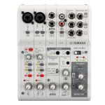 Yamaha AG06MK2 6-Channel Mixer USB Interface White