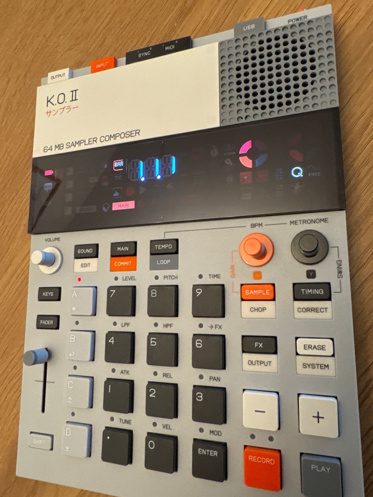 Teenage Engineering EP–133 K.O. II 2023 - Present - Grey - Image 4