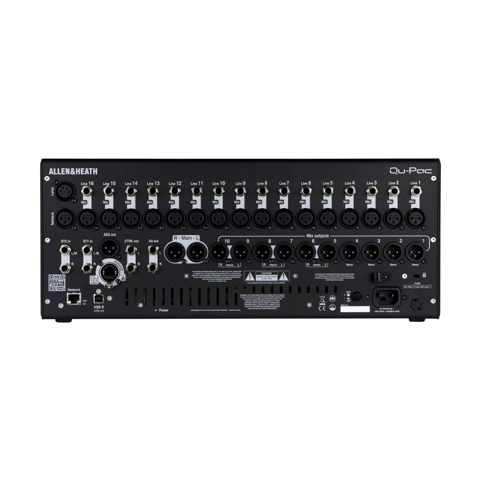 Allen & Heath Qu-Pac Rackmount Digital Mixer *USA Small Business* - Image 3
